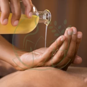 Masaje con aceites naturales